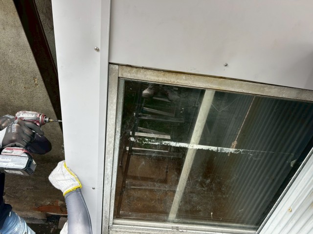 外壁　GL鋼板カバー